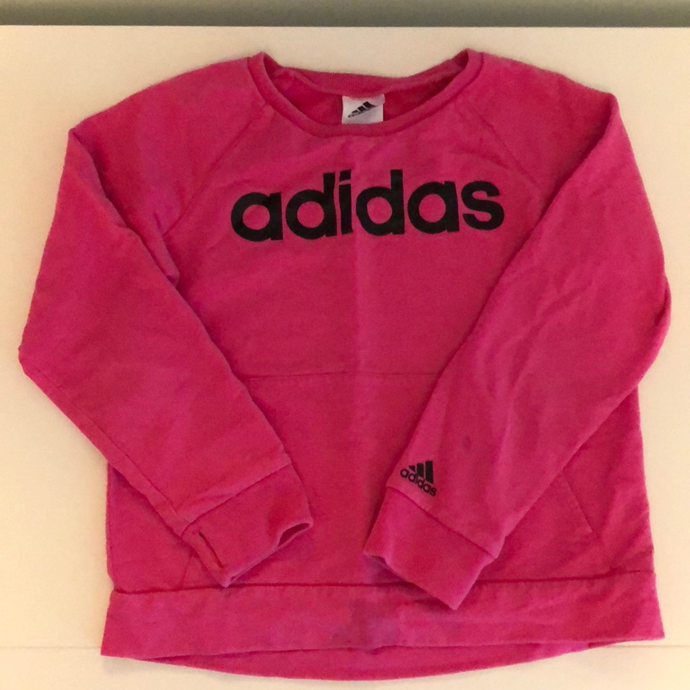 Adidas kids cropped sweatshirt